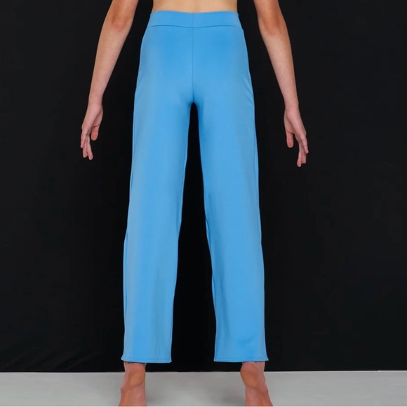 Kelle Turquoise Jacket And Wide Leg Pant Set size Medium Child - Picture 4 of 16